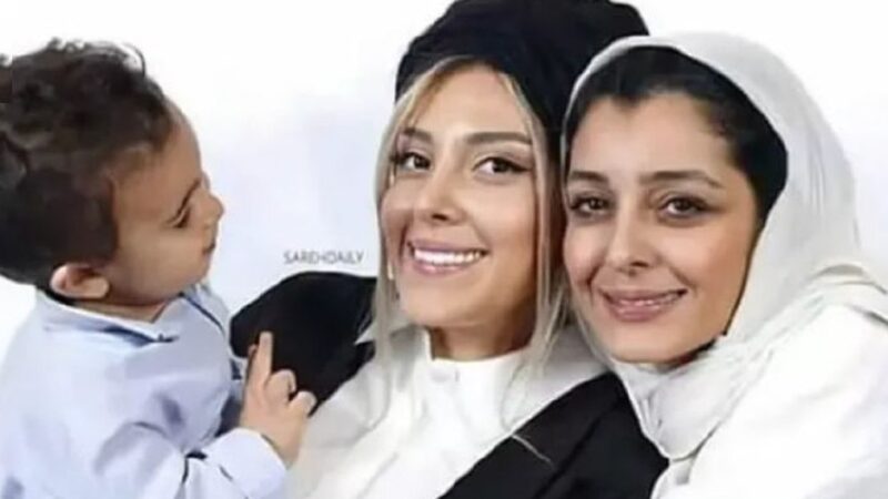 عکس| کیک عروسی رویایی سروین بیات و رضا قوچان نژاد ؛ساره بیات و مادرش عجب تیپی زده بودند