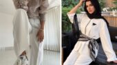 شلوار سفید ابری؛ راز استایل شیک و آرامش‌بخش در سال ۲۰۲۶ که نمی‌دانستید!