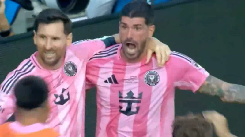 گل رودریگو دی پل به ونکوور وایت کپس با پاس طلایی مسی 