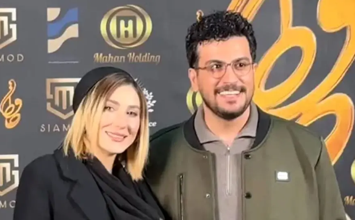 عکس| واکنش امیرحسین قیاسی برای بردن جایزه جشن حافظ