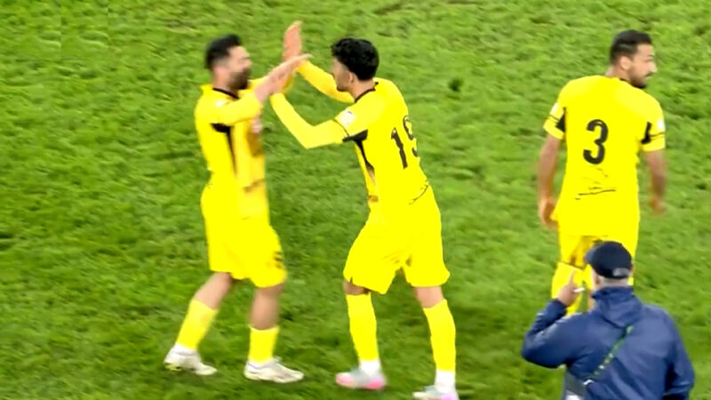 گل دوم فجر به ملوان (پنالتی – رستمی)