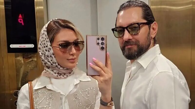 تفریح لاکچری مینا مختاری با عاقد مراسم عقدش؛ همسر مدل و بلاگر بهرام رادان چقدر زیبا شده