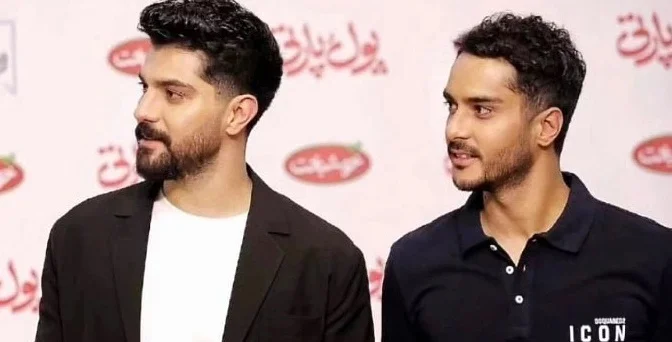 عکس| سفر در زمان ؛ چهره بانمک «ساعد سهیلی» و «سینا مهراد» در کودکی و در کنار جمشید هاشم پور؛ دهه 70