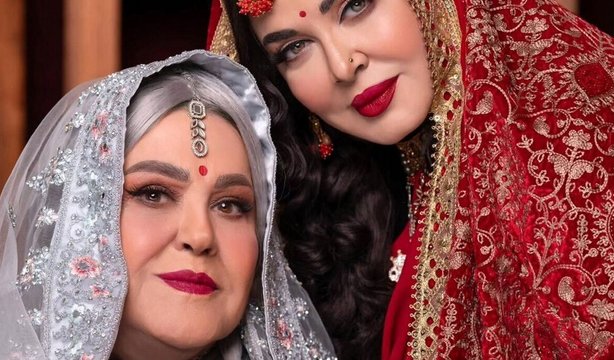 عکس| سفر در زمان ؛ نگاهی ویژه به آلبوم عروسی مادر و پدر بهاره رهنما که تاکنون ندیده‌اید! - تصویر شاخص