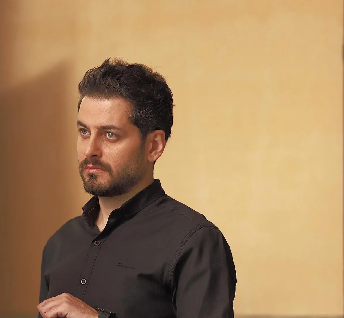 احمد پورخوش و همسرش