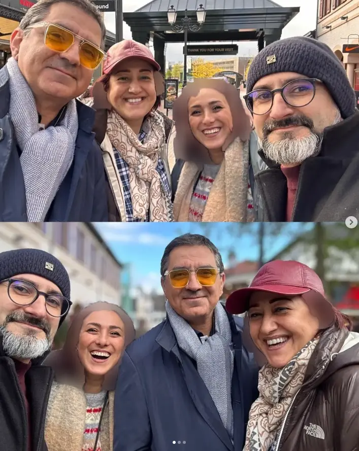 تاریخ وبگردی | رونمایی فاطمه هاشمی بازیگر جوکر از شوهر خوش تیپش !