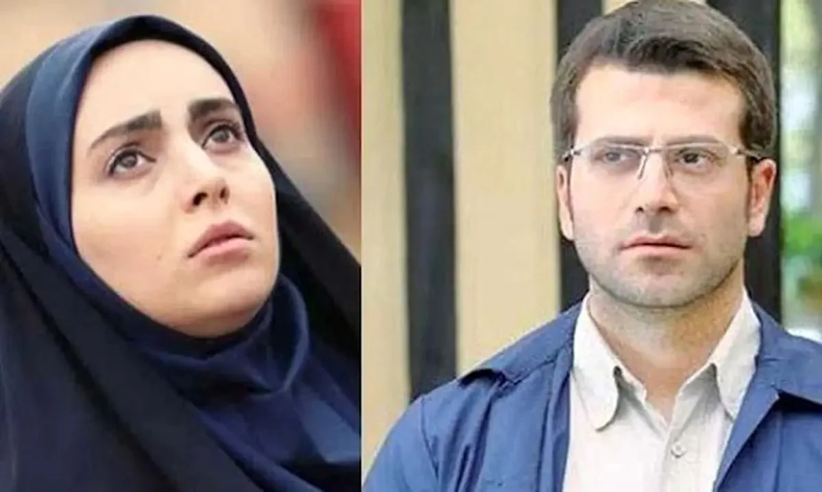 مهشید جوادی و همسرش روزبه حصاری