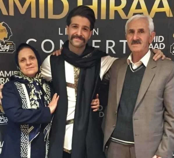 پدر و مادر حمید هیراد