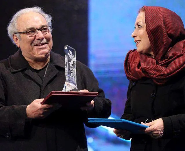 محمد کاسبی و همسرش