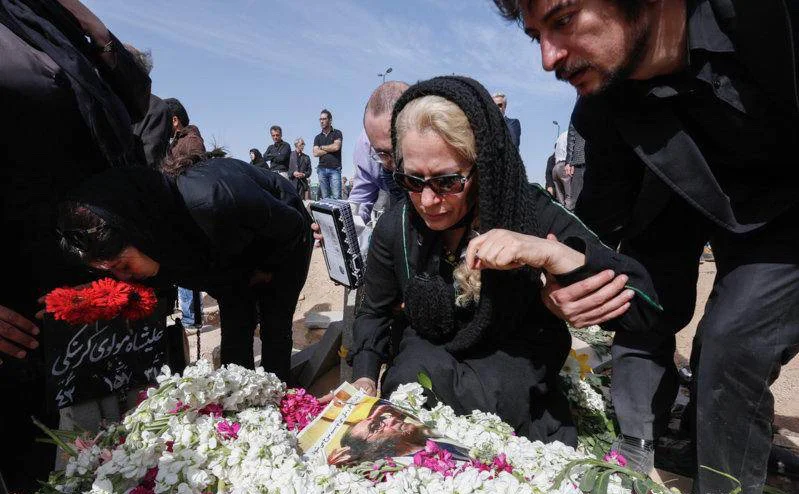 معصومه آقاجانی در بیمارستان⁩