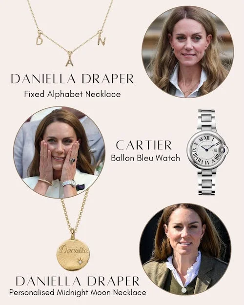 جواهرات کیت میدلتون در ۲۰۲۵