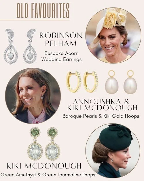 جواهرات کیت میدلتون در ۲۰۲۵