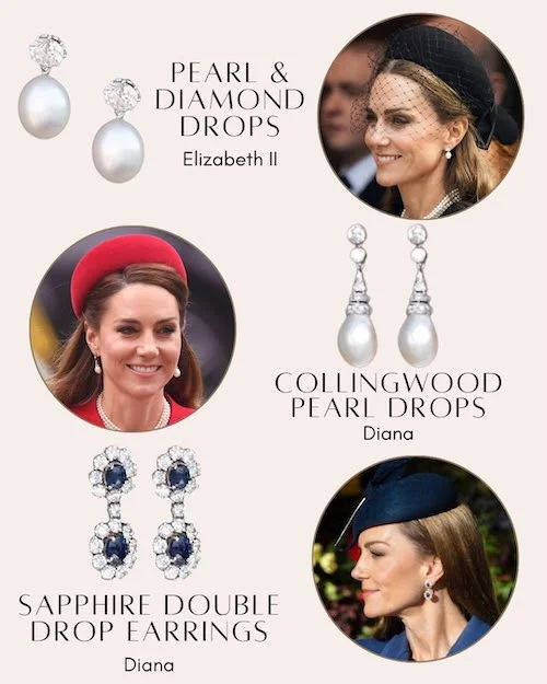 جواهرات کیت میدلتون در ۲۰۲۵