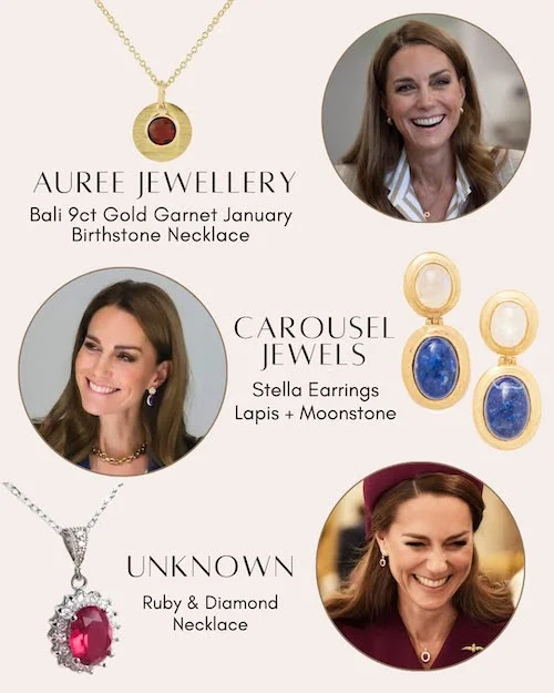 جواهرات کیت میدلتون در ۲۰۲۵