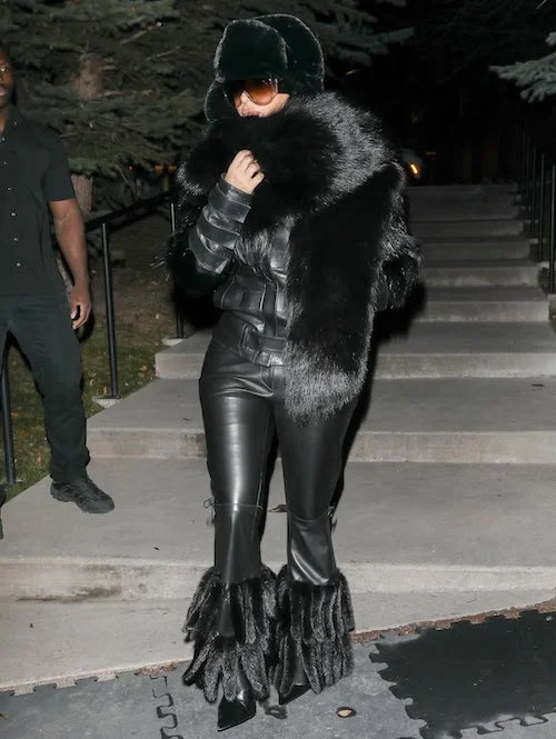 استایل مشکی کیم کارداشیان