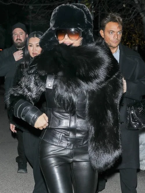 استایل مشکی کیم کارداشیان