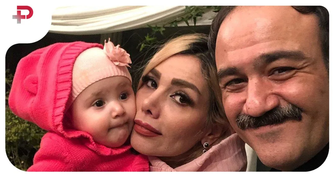 عکس| قاب بامزه پدر دختری مهران غفوریان؛ شباهت باورنکردنی