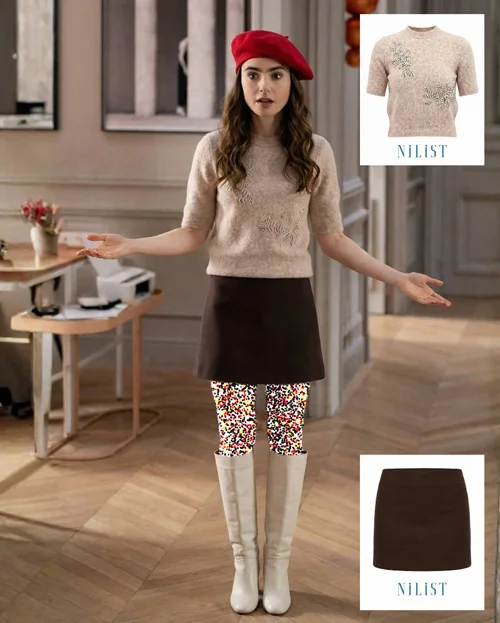 بافت‌های گرم امیلی در پاریس