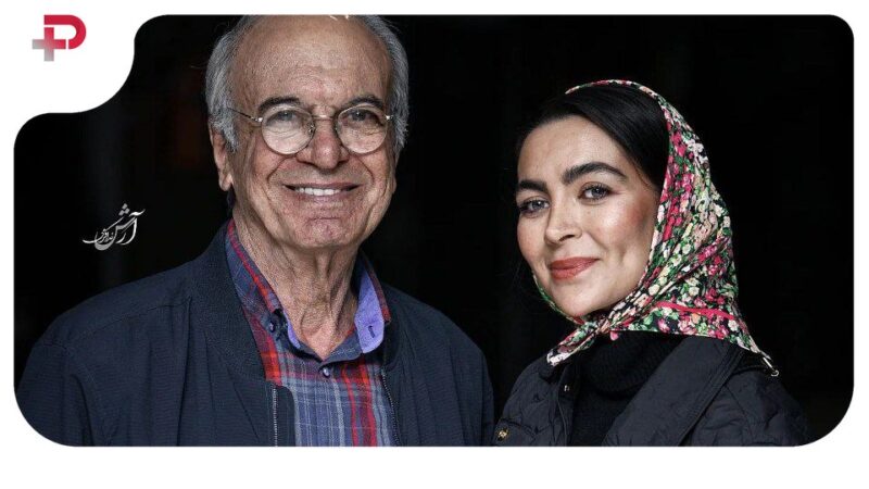 ویدیو| فیلمبردار خطاب به غلامرضا نیکخواه: دخترتون ماچ نداره؟ / غیرتی شدن بازیگر سر دخترش