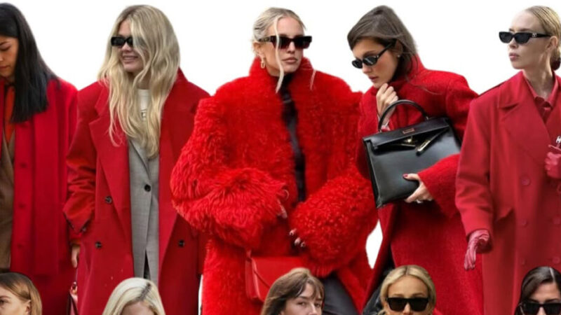 پالتوی قرمز؛ شاهکار زمستانی که استایل شما را دگرگون می‌کند!
