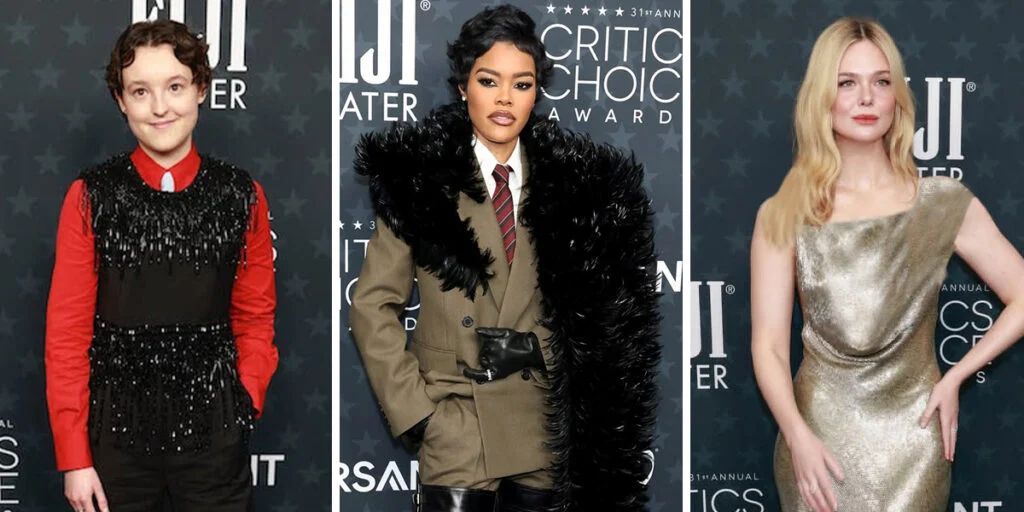 دورهمی پرشور بازیگران هالیوودی با لباس‌هایی که همه نگاه‌ها را به خود خیره کرد!