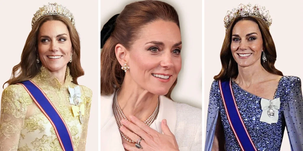 راز جواهرات کیت میدلتون در ۲۰۲۵؛ چگونه سلطنت و سلیقه شخصی به هم می‌رسند؟
