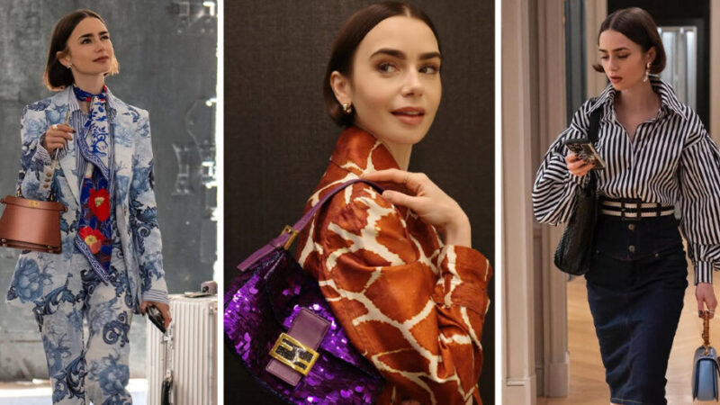 چگونه کیف‌های رنگی امیلی در پاریس استایل او را به اوج جذابیت رساندند؟