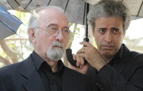 عکس| بیوگرافی ایوب آقاخانی و همسرش