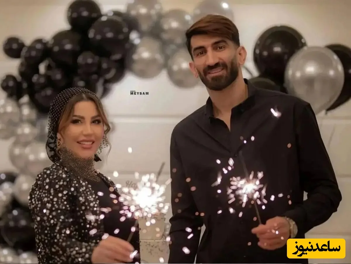 لحظه‌های عاشقانه علیرضا بیرانوند با همسرش که دل‌ها را گرم کرد! - تصویر شاخص