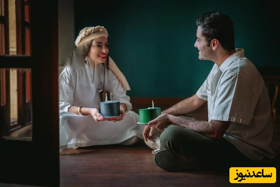 سهند جاهدی و همسرش