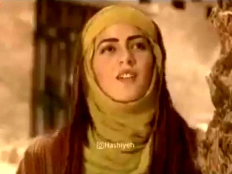 چهرۀ «طناز طباطبایی» در اولین سریالش در ۱۷ سالگی