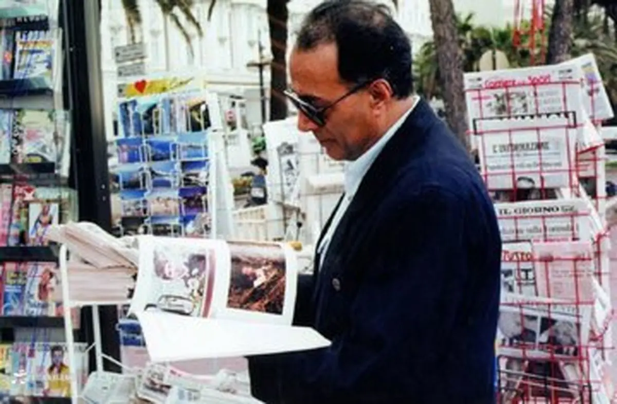 عکس| کیارستمی با صدایی رسا: اهانت به ایران یعنی توهین به من!