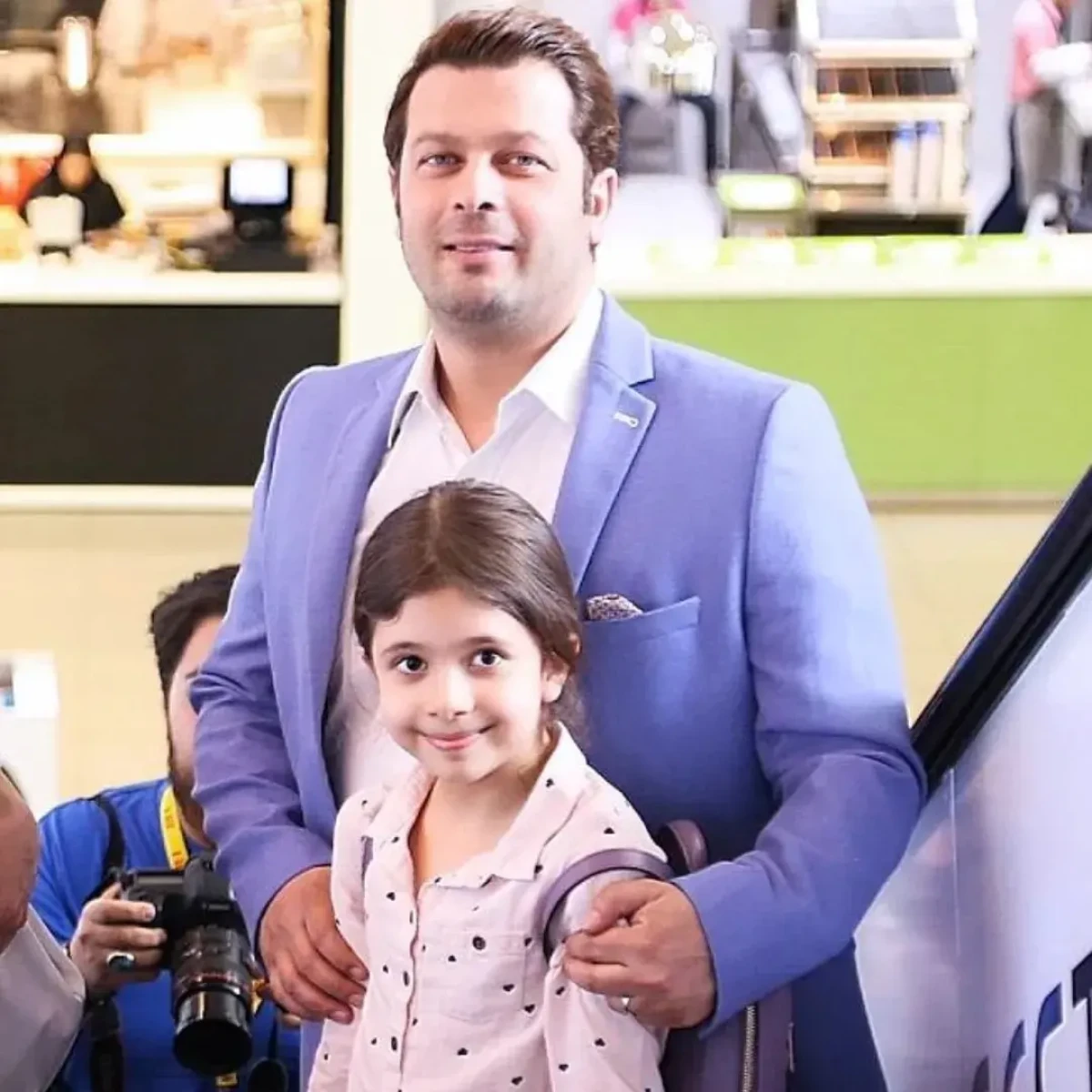 پژمان بازغی از قاب نگاه دخترش؛ تصاویر زیرخاکی خبرساز شد