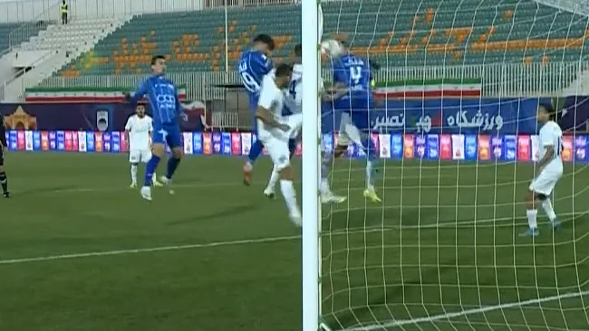 گل اول استقلال به استقلال خوزستان (سامان فلاح)