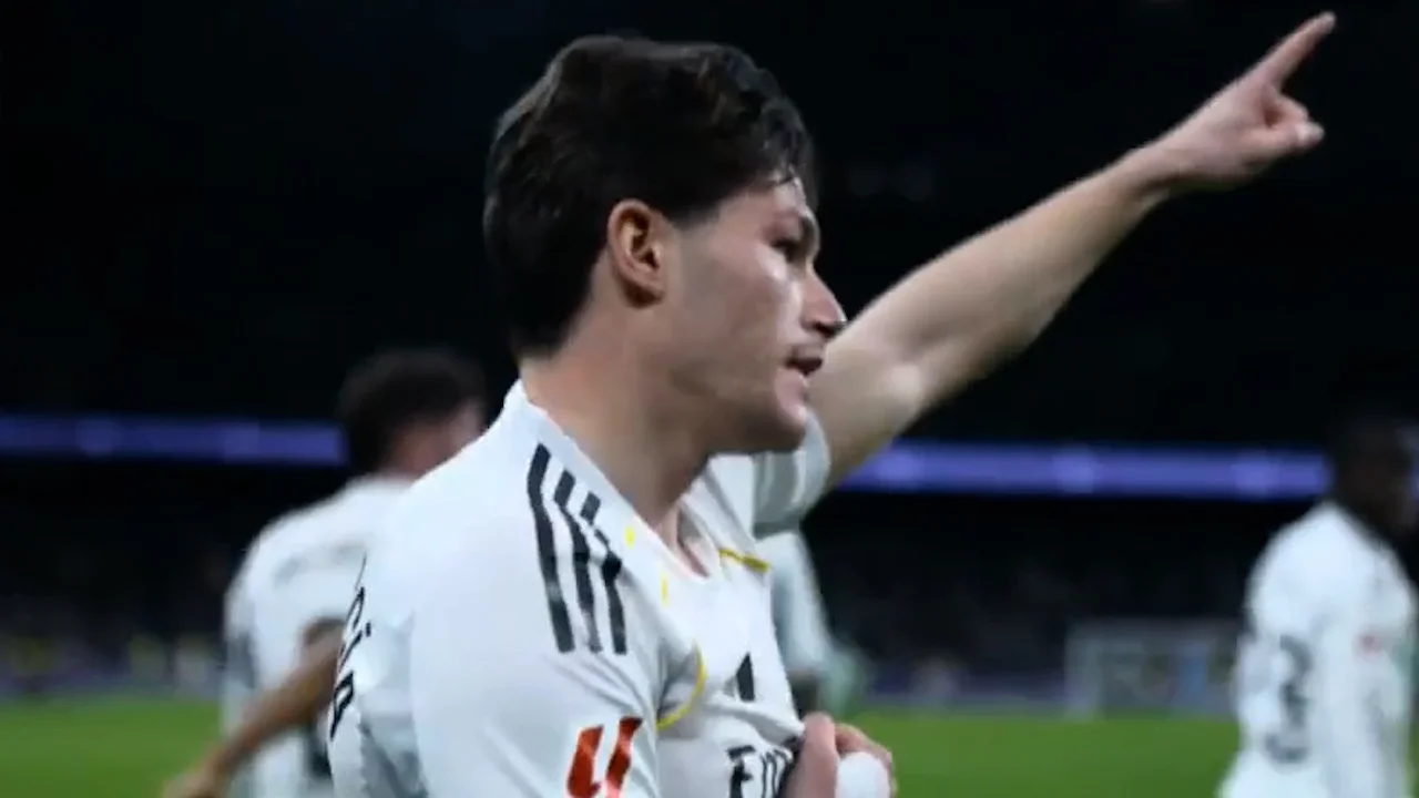 گل پنجم رئال مادرید به رئال بتیس فران گارسیا - تصویر شاخص