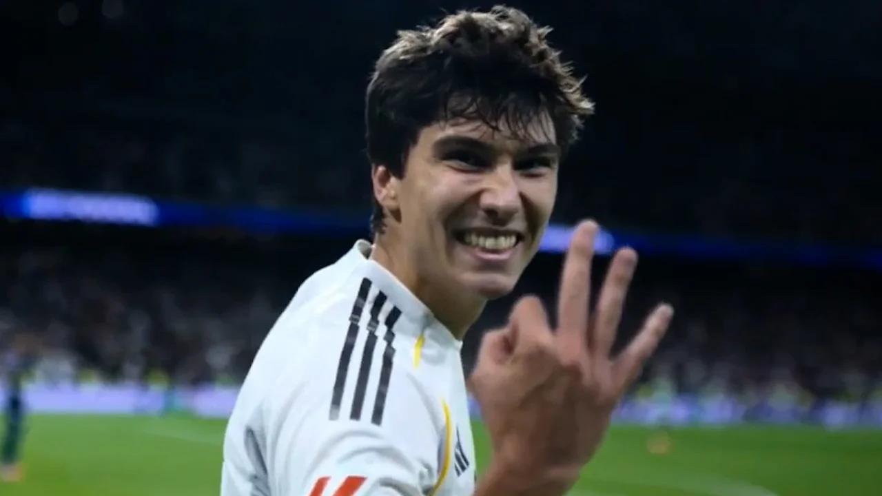 گل چهارم رئال مادرید به رئال بتیس هتریک گونزالو گارسیا - تصویر شاخص