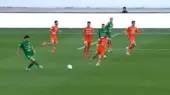 گل اول شباب الاهلی به عجمان (پاس گل عزت اللهی)