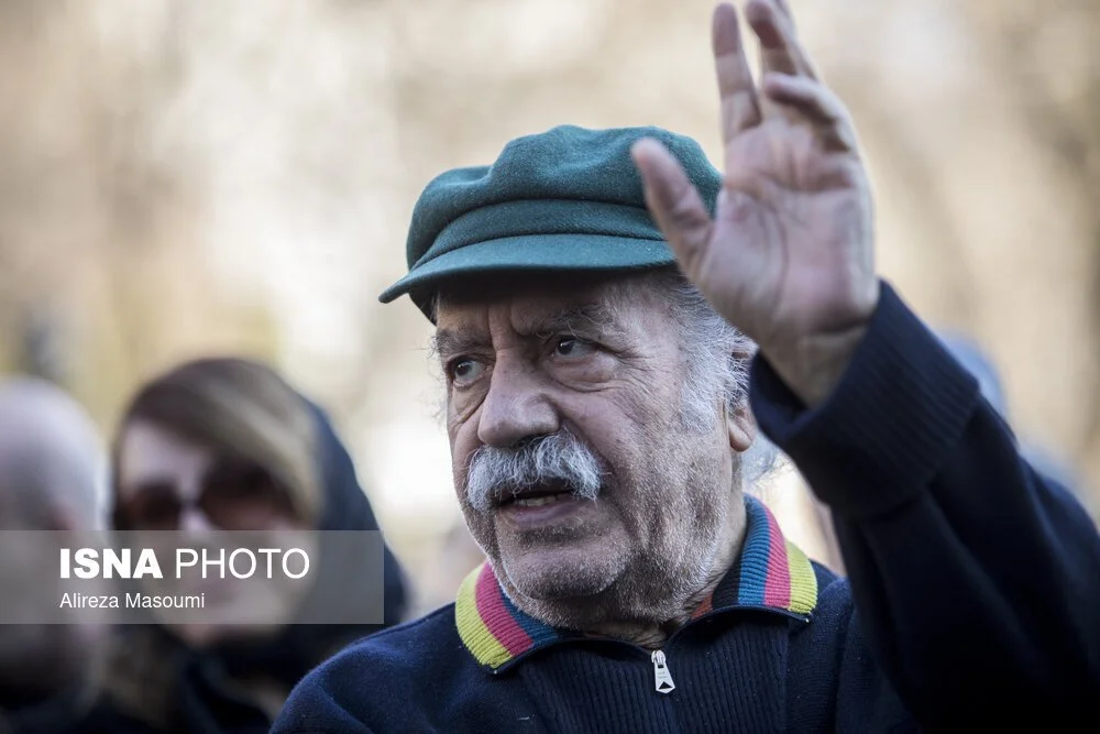 تشییع عنایت بخشی با حضور هنرمندان