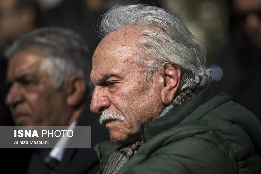 تشییع عنایت بخشی با حضور هنرمندان