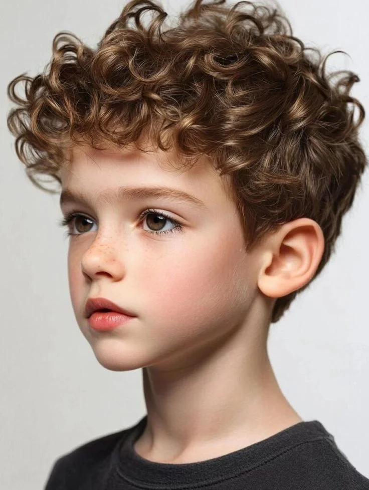 موی فر مردانه و پسرانه