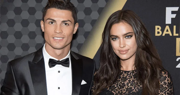 ایرینا شایک و کریستیانو رونالدو 