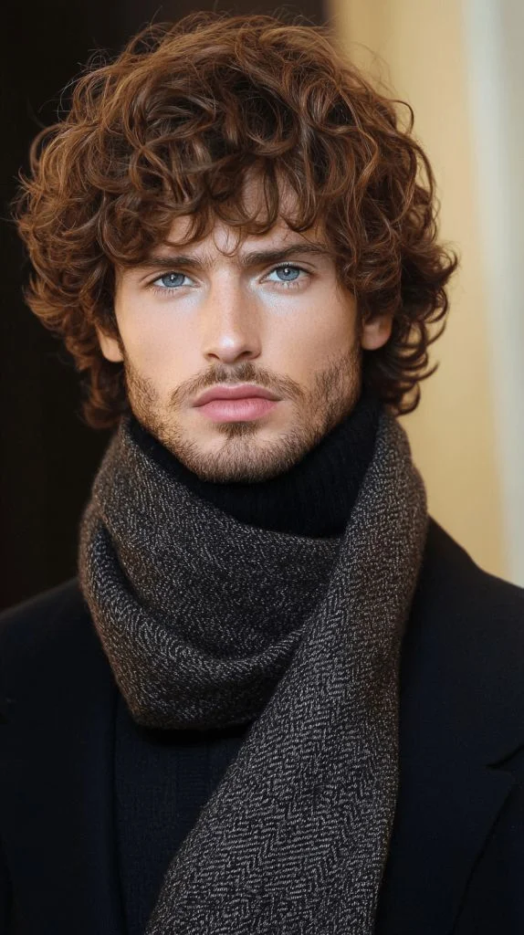 موی فر مردانه و پسرانه