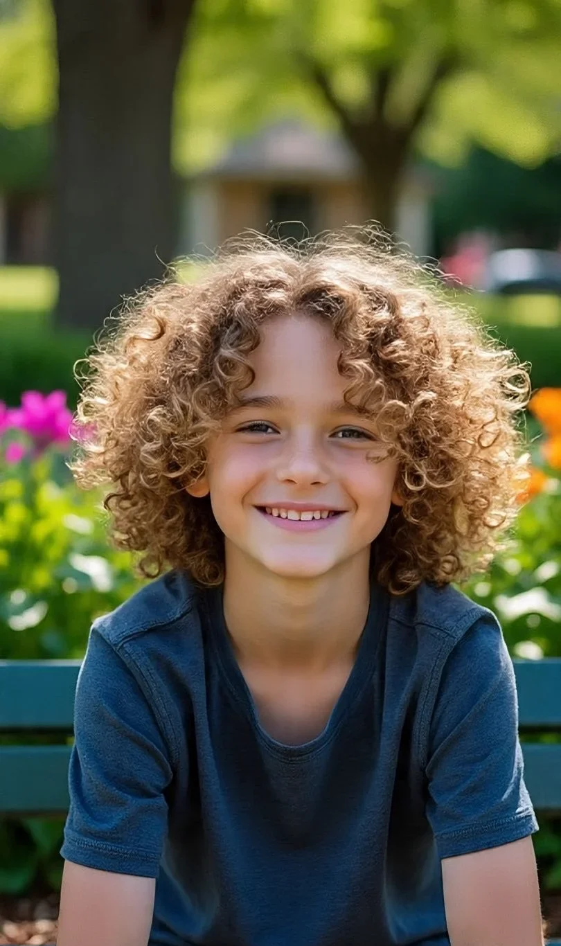 موی فر مردانه و پسرانه