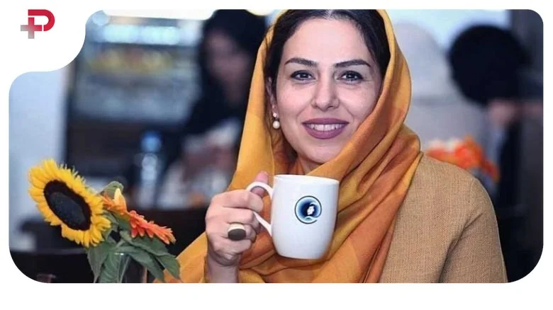 عکس| همدردی تینا پاکروان کارگردان تاسیان در چهلم جوانان وطن