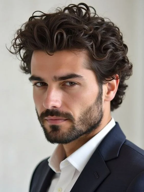 موی فر مردانه و پسرانه