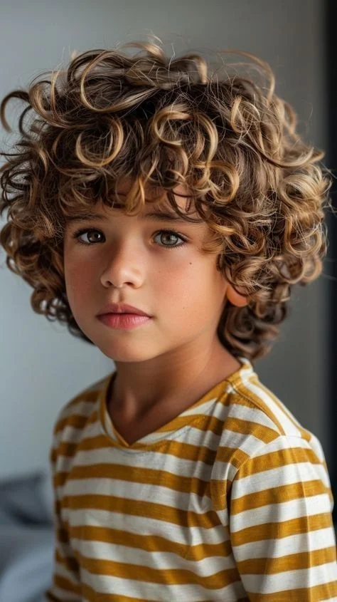 موی فر مردانه و پسرانه