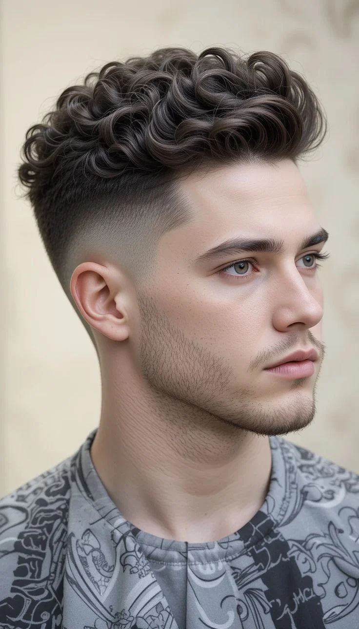 موی فر مردانه و پسرانه