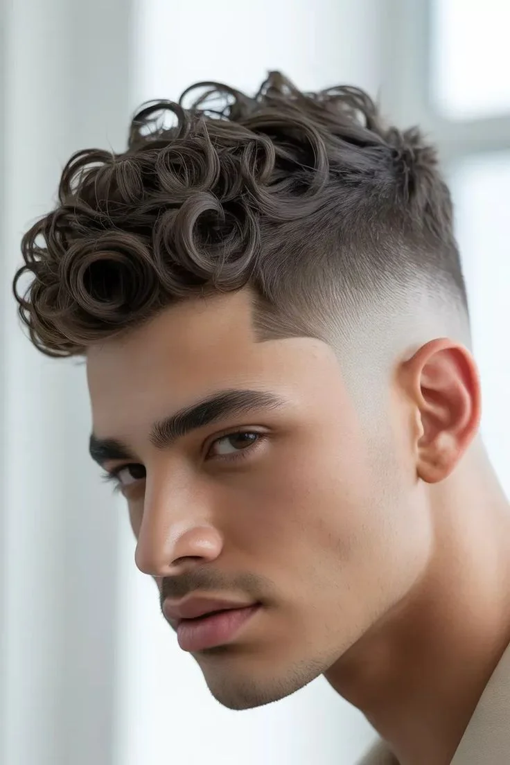 موی فر مردانه و پسرانه