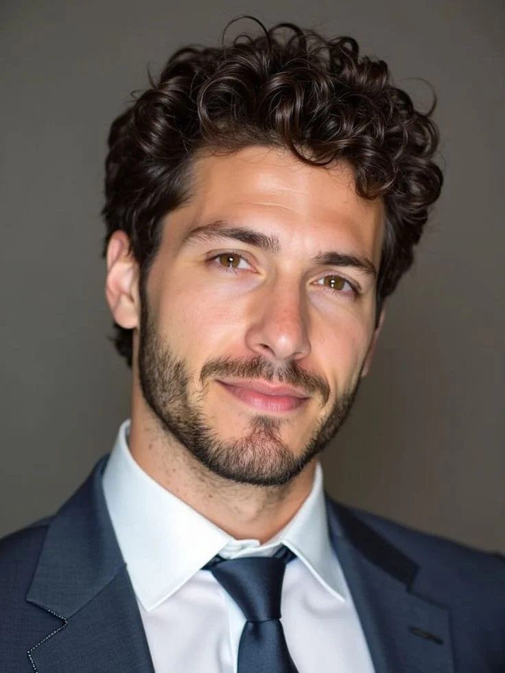 موی فر مردانه و پسرانه