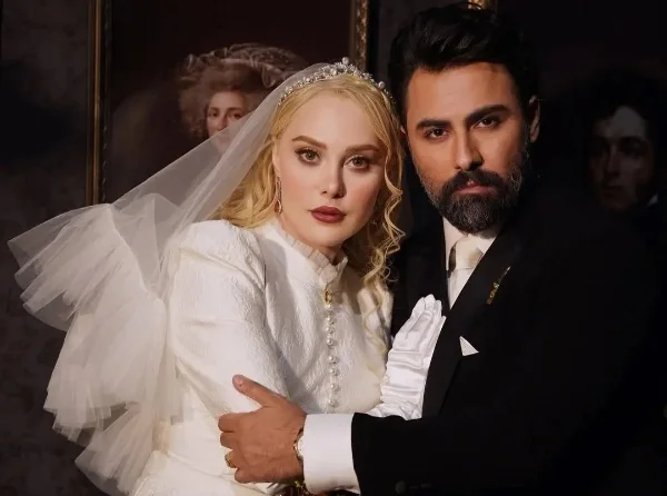 عکس عروسی بابک انصاری - عکسهای ازدواج آرام جعفری و بابک انصاری 